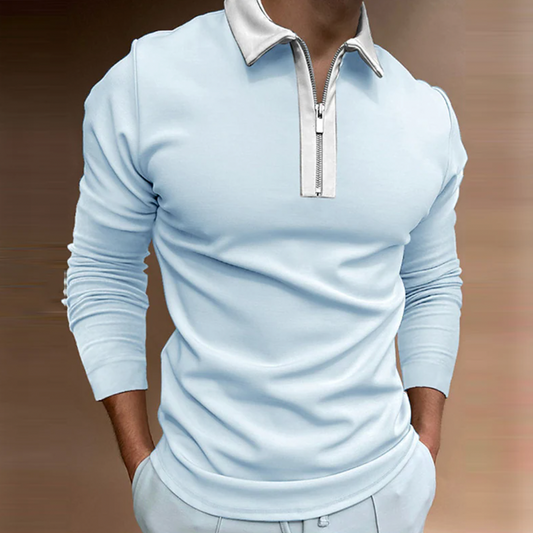 Leeno - The elegant and unique long sleeve polo shirt